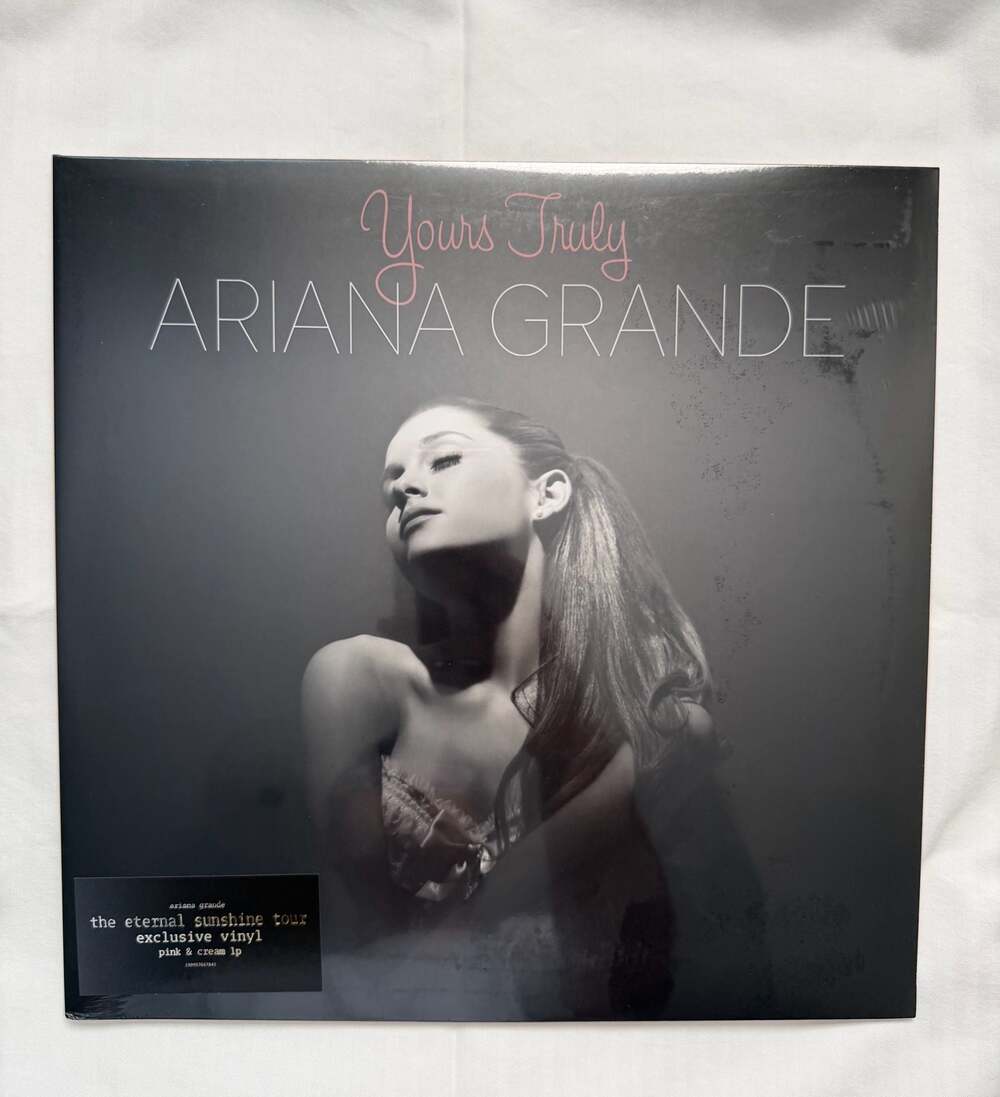 Ariana Grande Yours Truly The Eternal Sunshine Tour Exclusive Vinyl LP